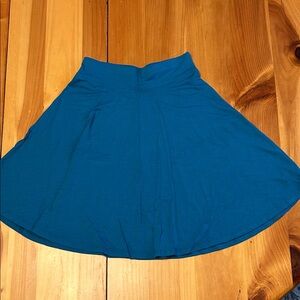 S.Wear Turquoise teal A-Line circle skirt Women's Skirt